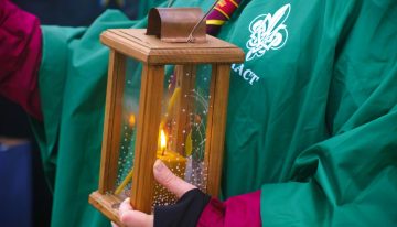 Przekazanie Światła ukraińskim Skautom Hrebenne-Rawa Ruska Przekazanie Światła ukraińskim Skautom Hrebenne-Rawa Ruska