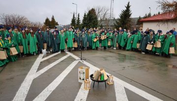 Przekazanie Światła ukraińskim Skautom Hrebenne-Rawa Ruska Przekazanie Światła ukraińskim Skautom Hrebenne-Rawa Ruska